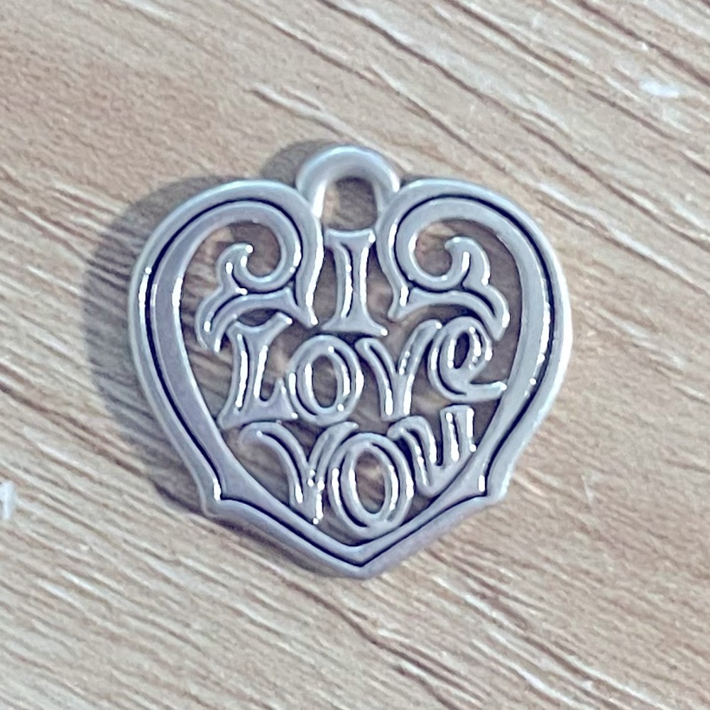 James Avery I Love You Heart Charm (Retired)